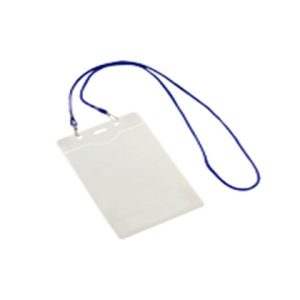 Porta credencial con colgador