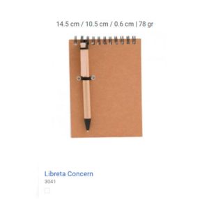 Libreta Concern