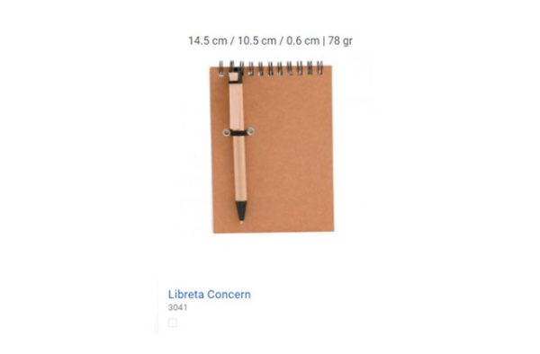 Libreta Concern
