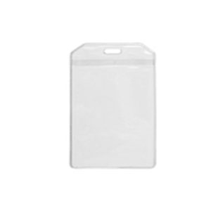 Porta credencial PVC Clear