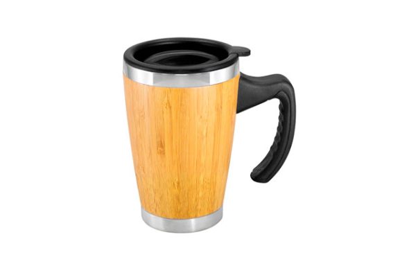 Mug de Bamboo con Asa Plástica JCB64