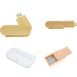 Pendrive Madera 8 GB Y 16GB
