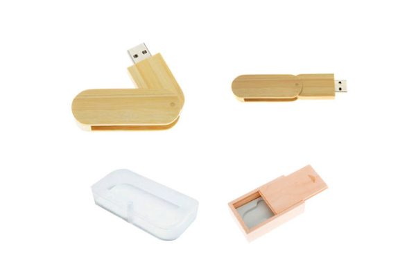 Pendrive Madera 8 GB Y 16GB